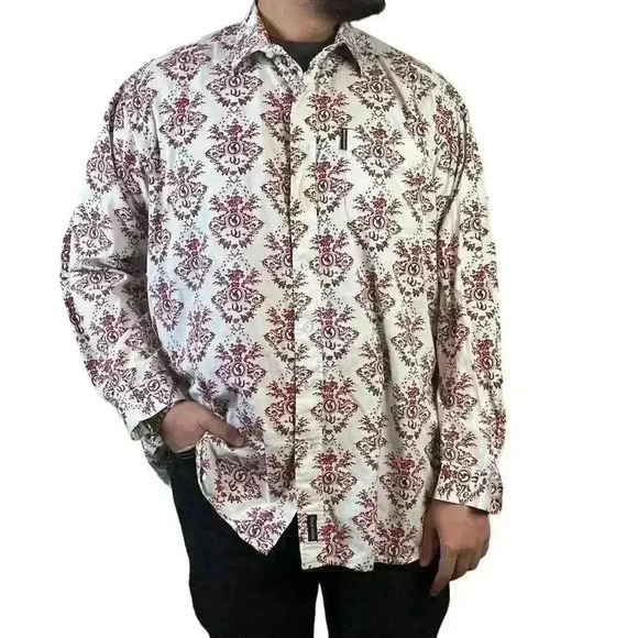 Rough Stock Men’s Vintage Button Down Shirt - Picture 1 of 8